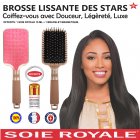 Brosse Plate Rose en Strass des Stars